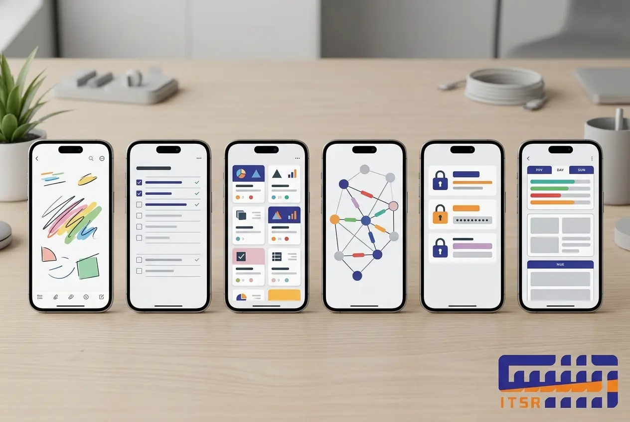 کارایی برنامه های یادداشت موبایل